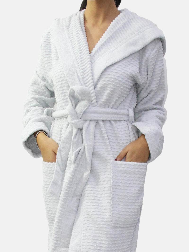 Accappatoio con cappuccio Bagno ADONE ACC La Perla - evabiancheria